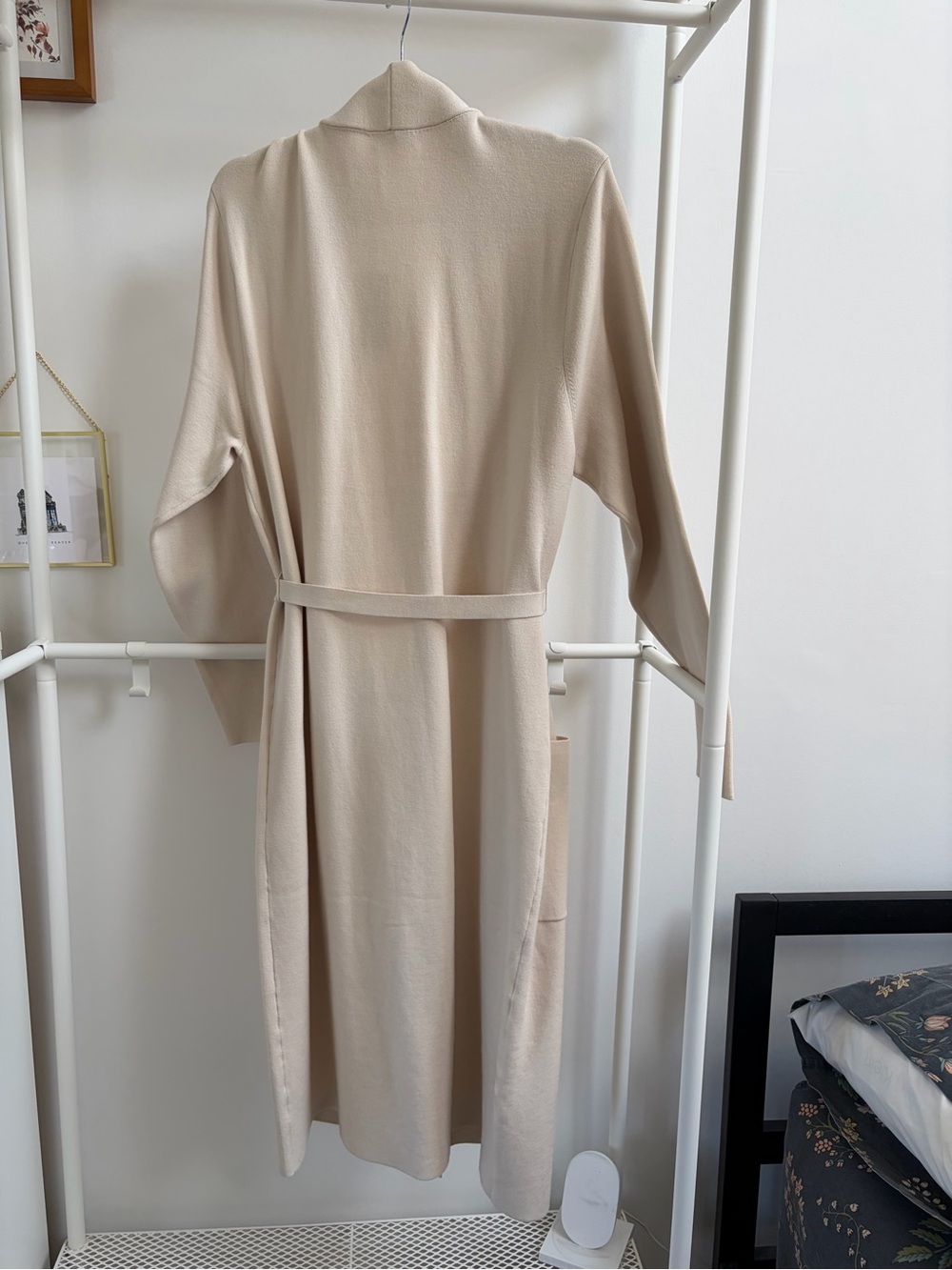 Aritzia Babaton Birch Open-Front Belted Cardigan - Picture 6 of 8